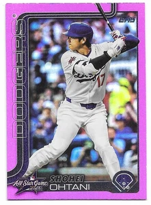 2025 Topps Update All-Star Game Pink Foil Shohei Ohtani (#ASG-1) Dodgers SP - Picture 1 of 2
