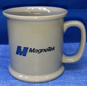 Magnetek Vintage Advertising Coffee Mug Gray Ceramic Cup Galaxy VIP Collection - Bild 1 von 7