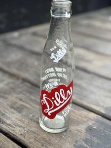 Vintage NICE It’s A Dilly Cola Bottle Memphis TN ACL 7oz Glass Beverage Bottle - Picture 1 of 3