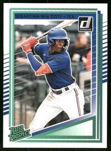 #103 Sebastian Walcott 2025 Donruss - Imagen 1 de 2