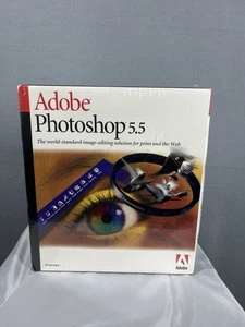 Windows Version Adobe Photoshop 5.5 for Windows + Serial Number / Manual - Picture 1 of 5