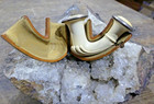 PIPE  FUME CIGARETTE EN ÉCUME DE MER SCULPTÉE   "  TYPE VIENNOISE AUTRICHE