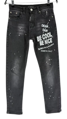 DSQUARED2 Kinder Jungen Slim Skinny Jeans Größe 11 Jahre W26 L27 - Bild 1 von 4