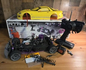 Vintage HPI Nitro RS4 RTR 3 4WD Nitro Powered RC Car Camaro SS Komplettset ungetestet - Bild 1 von 24