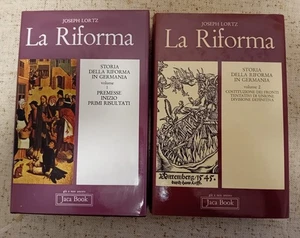 Joseph Lortz " LA RIFORMA IN GERMANIA " HUSSITISMO- LUTERO- ASBURGO- ANABATTISTI - Imagen 1 de 2