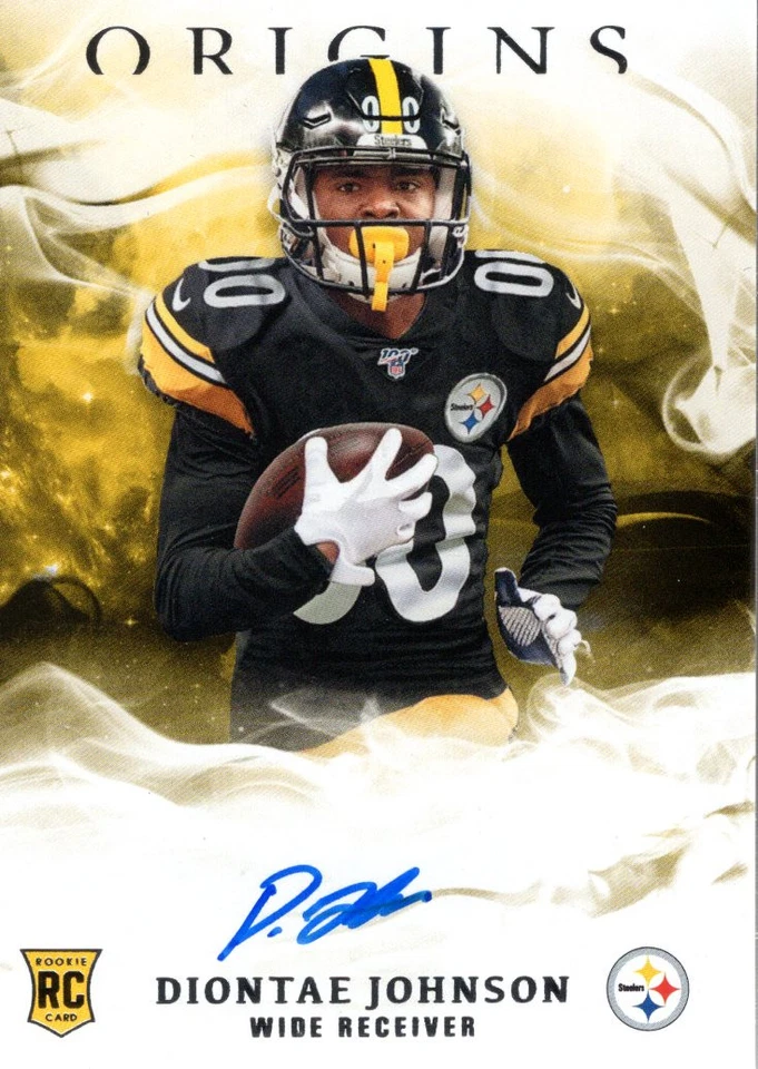 2019 Panini Origins Rookie Autographs #23 Diontae Johnson Auto - NM-MT - Image 1 of 2