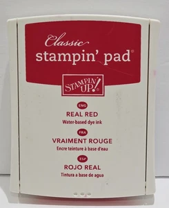 Stampin' Up Classic Stempelkissen Echt Rot Farbe auf Wasserbasis - Bild 1 von 3