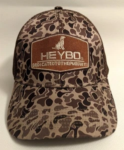 Baseballmütze Kappe Heybo braun Tarnmuster Trucker-Stil verstellbar Druckknopflasche Polyester - Bild 1 von 7