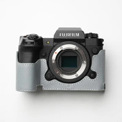 For Fuji XH2 X-H2 X-H2S Genuine Leather Camera Protect Case Cover Base Grip NEW - Image 1 of 4