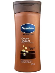 VASELINE Jelly Intensivpflege COCOA RADIANT Creme Lotion Feuchtigkeitscreme 100ml 1er Pack - Bild 1 von 2
