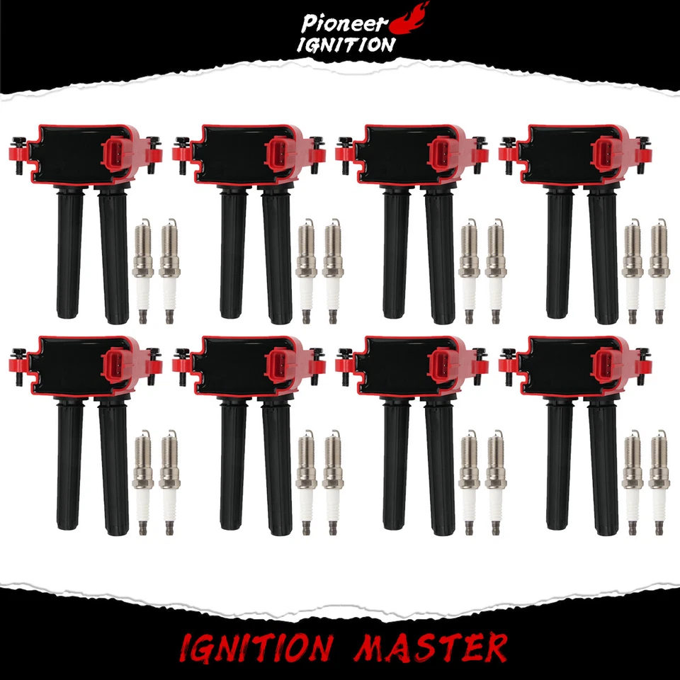 Ignition Coil+Spark Plug For 5.7L Dodge Durango Charger Ram Chrysler V8 UF504 - Imagem 1 de 4