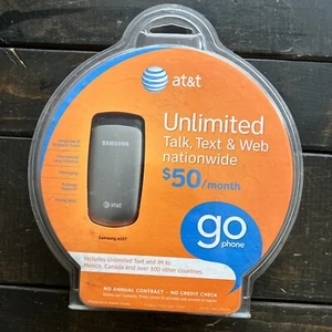 NOS Vintage AT&T Samsung SGH-A107 Flip Phone New Factory Sealed Fast Shipping - Picture 1 of 2