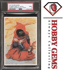 JAWA PSA 9 1977 Topps Yamakatsu Star Wars Large Closer Look at Jawa - Picture 1 of 2