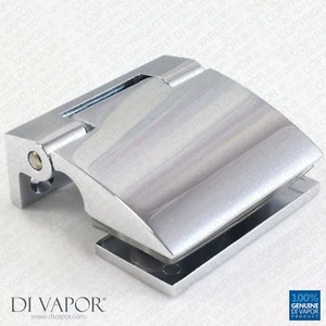 Di Vapor (R) 90 Grad Wandmontage Duschtür Glasscharnier | Verchromt Duty - Bild 1 von 11