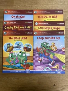 Leapfrog Tag LeapReader Learn To Read 1&2 Early Reader Series Short Vowels - Picture 1 of 6