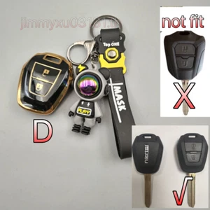 Fundas para llavero conector botón llave coche diseñadas para Isuzu D-Max MU-X 20-22 D3 - Imagen 1 de 1