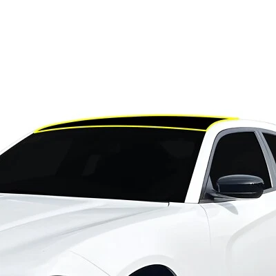 Pre Cut for Dodge Charger 15-23 Roof Gloss Black Paint Protection Film PPF Kit - Image 1 of 4