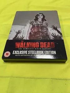 The Walking Dead season 9 exclusive steel book Blu-ray - Picture 1 of 3