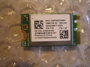 WLAN Module Realtek RTL8723DE, HP 915618-002 - Bild 1 von 2