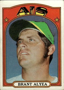 BRANT ALYEA 1972 Topps #383 BUY ANY 2 ITEMS FOR 50% OFF   B219R1S3P98