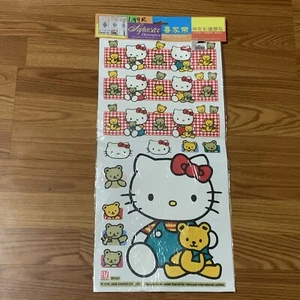Hello Kitty Decal WALL STICKER Decor Art Magic Stickers New Old Stock Vintage - Picture 1 of 10