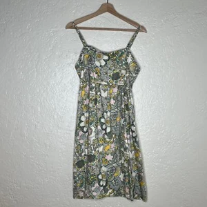 Liberty of London Target Groovy Floral Print Cotton A-Line Summer Dress Size XL - Picture 1 of 9