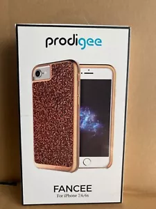 Prodigee Fancee iPhone 6 Case Glitter Rose Pink Gold Dazzling Sparkle - Picture 1 of 4