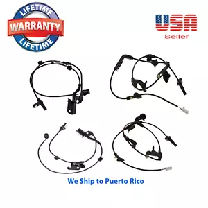 4 ABS Wheel Speed Sensor Front Rear Right & Left Fit Toyota RAV4 AWD 2014-2018 - Picture 1 of 9