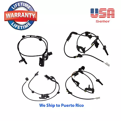 4 ABS Wheel Speed Sensor Front Rear Right & Left Fit Toyota RAV4 AWD 2014-2018 - Image 1 of 4