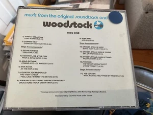 Woodstock Music from the Original Soundtrack 2 CD set with booklet - Picture 1 of 3