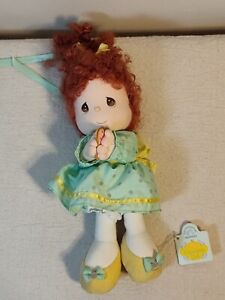 Vintage Applause Precious Moments Friendship Doll Sarah Red Hair Plush Toy 1990