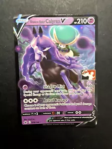 Shadow Rider Calyrex V 074/198 | Pokémon Prize Pack Series 1 | NM - Foto 1 di 2