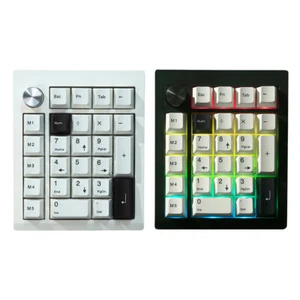 Numeric Keyboard 2.4 GHz/BT5.0/Type-C Wired 26 Keys with Knob for Win//Gaming - Photo 1/14