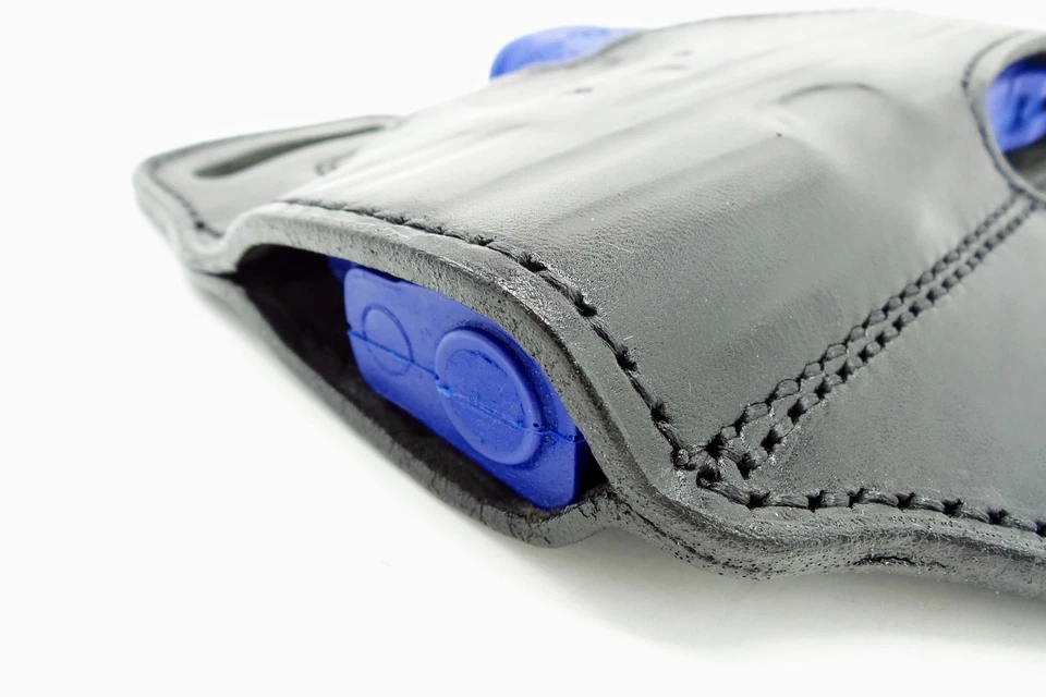 OWB Thumb Break Leather Belt Holster Fits SMITH & WESSON SHIELD W/CRIMSON TRACE - Image 1 of 1