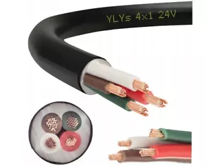 Cable línea vehículo remolque YLYs 4 x 1 mm² 24V 5, 10, 15, 20 metros - Imagen 1 de 5