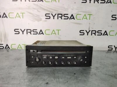 96545978XT00 Sistema Audio/Radio Cd para PEUGEOT 206 Play Station 2 2001 210400 - Imagen 1 de 4