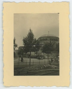 Orig. Foto Strassenszene bei Kirche Bahnhof in MAASTRICHT Holland 1940 - Bild 1 von 1