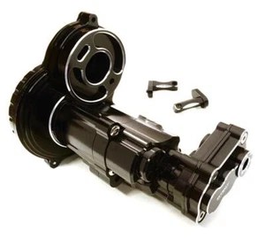 Billet Machined Alloy Gearbox Housing for Axial SCX10 II w/ LCG Transfer Case - Picture 1 of 3