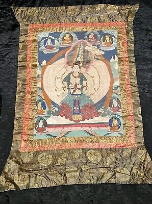 Ancient Tibetan THANGKA • 850£