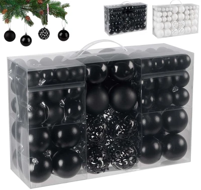 Weihnachtskugeln Kunststoff 100er Set 3-6cm Weihnachtsbaumkugeln Christbaumkugel - Bild 1 von 4