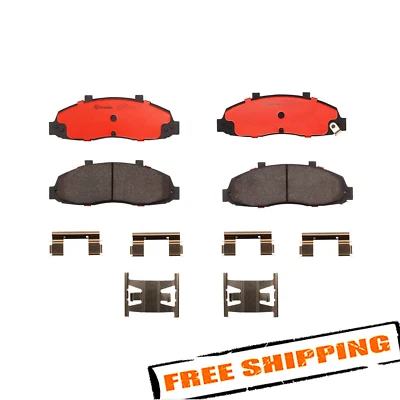 Juego de pastillas de freno de disco delanteras de cerámica Brembo P24102N para Ford F-150 Heritage 2004 Foto 1 de 4