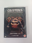 Critters 1-4 Sammlung DVD Box Set ungetestet alle Discs vorhanden gut D38 Y636