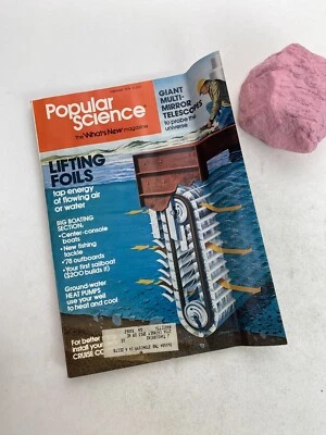 Popular Science Lifting Foils Tap Energy Of Flowing Air Or Water February 1978 - Image 1 of 4
