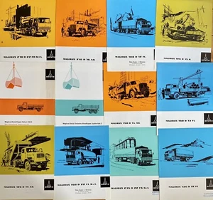 Konvolut PROSPEKT MAGIRUS DEUTZ  12 Beilagenblätter ￼ - Bild 1 von 1