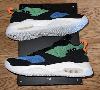 Nike Air Jordan NFH Multicolor Talla 13 Foto Azul Claro Negro Verde CZ3984-400 Foto 1 de 4