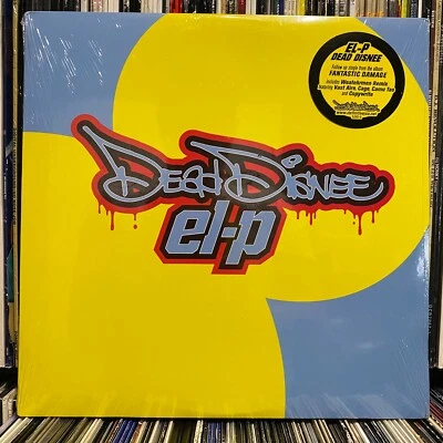 EL-P + WEATHERMEN - DEAD DISNEE (+REMIX) (12")  2002!!  RARE!!  CAGE + COPYWRITE - Image 1 of 2