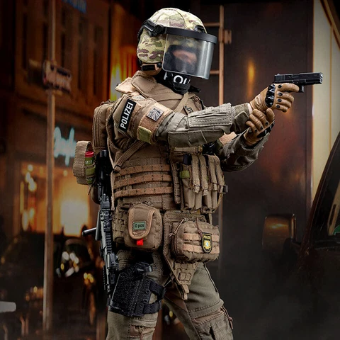 1 / 6 hand do soldier police special operations commando SEK movable figure Cover