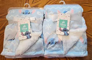 2 NEU MIT ETIKETT DISNEY BABY BLAUE STICHDECKE ZWILLINGE WARM LIEBEVOLL 30 X 40 NEUGEBORENES KLEINKIND - Bild 1 von 4