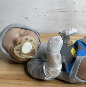 Real Life Like Reborn Baby Doll Newborn Dolls Boy Vinyl Silicone Handmade Gift - Picture 1 of 12