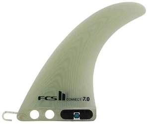 FCS II Connect 7" PG Longboard Finne - transparent - Neu - Bild 1 von 1